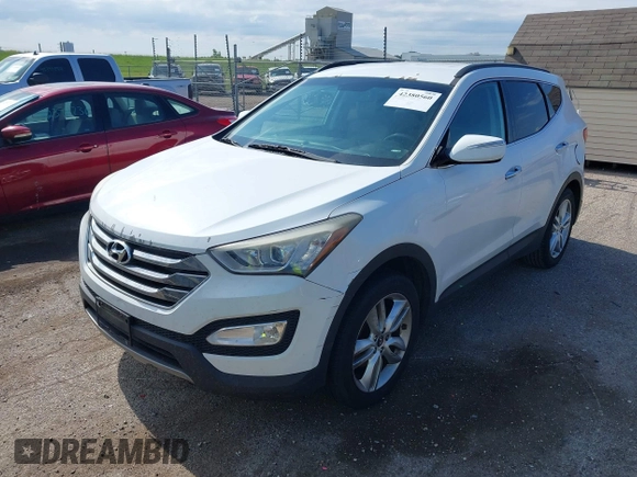 2013 Hyundai Santa Fe Sport z VIN 5XYZU3LA5DG045646, wystawiony jako IAAI lot #42380560 z przebiegiem 131 944 mil mil oraz . Historia ofert i sprzedaży dostępna na DreamBid. Obrazek 2.