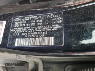 2021 Hyundai Elantra SEL z VIN KMHLS4AG4MU065146, wystawiony jako Copart lot #47949985 z przebiegiem 142 585 mil mil oraz Szkoda całkowita • Salvage title. Historia ofert i sprzedaży dostępna na DreamBid. Obrazek 12.
