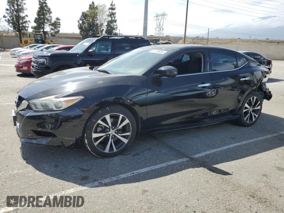 2016 Nissan Maxima SV z VIN 1N4AA6AP0GC408870, wystawiony jako Copart lot #56759665 z przebiegiem 64 748 mil mil oraz Szkoda całkowita • Salvage title. Historia ofert i sprzedaży dostępna na DreamBid. Obrazek 1.