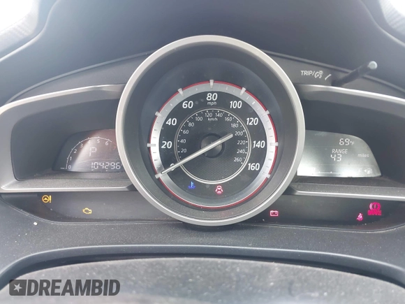 2015 Mazda 3 i Sport with VIN 3MZBM1U73FM156613, listed as a IAAI auction lot 42036090 with 104,296 mi miles and . Bid and sale history available at carsss.com. Image 7.