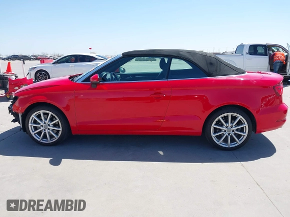 2016 Audi A3 2.0T Premium Plus with VIN WAU38LFF1G1014252, listed as a IAAI auction lot 41837550 with 71,757 mi miles. Bid and sale history available at carsss.com. Image 15.