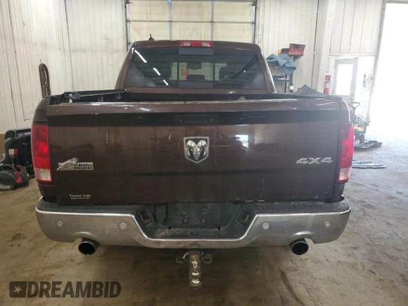 2014 Ram 1500 Big Horn z VIN 1C6RR7LTXES415650, wystawiony jako Copart lot #55999255 z przebiegiem 156 467 mil mil oraz Szkoda całkowita • Salvage title. Historia ofert i sprzedaży dostępna na DreamBid. Obrazek 6.