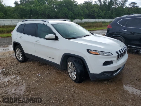 2016 Jeep Cherokee Limited with VIN 1C4PJLDB0GW157950, listed as a Copart auction lot 54617045 with 115,722 mi miles and Salvage title. Bid and sale history available at DreamBid. Image 4.