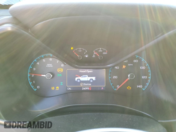2020 Chevrolet Colorado 4WD LT with VIN 1GCGTCEN3L1248382, listed as a Copart auction lot 48547965 with 26,095 mi miles and Salvage Title. Bid and sale history available at carsss.com. Image 9.