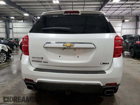 2017 Chevrolet Equinox Premier with VIN 2GNFLGE39H6224309, listed as a Copart auction lot 49394945 with 125,343 mi miles and Salvage Title. Bid and sale history available at carsss.com. Image 6.