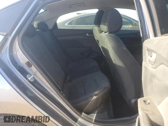 2019 Hyundai Accent SE with VIN 3KPC24A32KE080144, listed as a Copart auction lot 50579045 with 104,058 mi miles and Salvage Title. Bid and sale history available at carsss.com. Image 10.