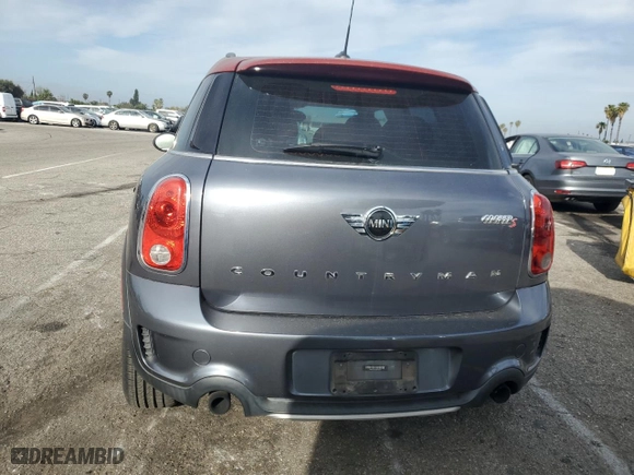 2016 MINI Cooper Countryman S with VIN WMWZC3C56GWT08219, listed as a Copart auction lot 51187815 with NaN miles and Clean Title. Bid and sale history available at carsss.com. Image 6.