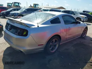 2013 Ford Mustang V6 with VIN 1ZVBP8AM1D5278884, listed as a IAAI auction lot 42507720 with 123,854 mi miles and . Bid and sale history available at DreamBid. Image 4.