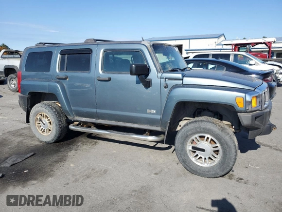 2006 Hummer H3 with VIN 5GTDN136768328575, listed as a Copart auction lot 77496404 with 0 mi miles and Clean Title. Bid and sale history available at carsss.com. Image 4.