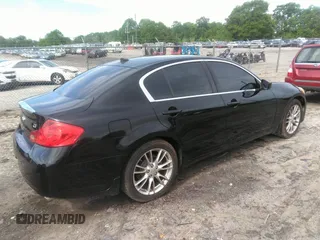 2010 Infiniti G37 Sedan Journey with VIN JN1CV6AP9AM400942, listed as a IAAI auction lot 42112121 with 160,554 mi miles. Bid and sale history available at carsss.com. Image 4.