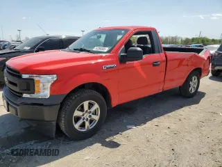2019 Ford F-150 XL z VIN 1FTMF1CB3KKD89677, wystawiony jako Copart lot #54386885 z przebiegiem 48 182 mil mil oraz Szkody całkowita. Historia ofert i sprzedaży dostępna na DreamBid. Obrazek 1.