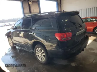 2016 Toyota Sequoia Platinum with VIN 5TDDW5G17GS129498, listed as a Copart auction lot 89099455 with 0 mi miles and Salvage Title. Bid and sale history available at carsss.com. Image 2.
