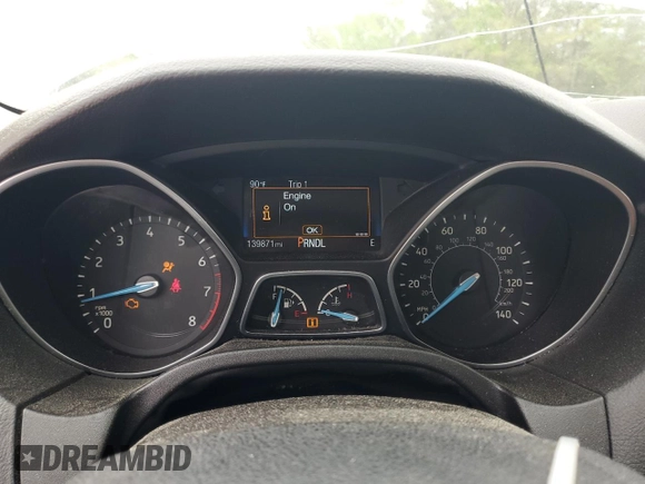 2016 Ford Focus SE with VIN 1FADP3F26GL369418, listed as a Copart auction lot 54256525 with 139,871 mi miles and Salvage title. Bid and sale history available at DreamBid. Image 9.
