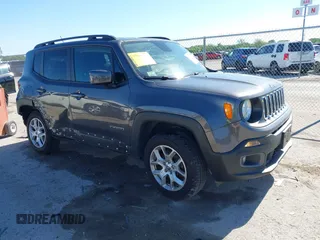 2017 Jeep Renegade Altitude with VIN ZACCJBBB5HPF63104, listed as a IAAI auction lot 42081950 with 42,970 mi miles and . Bid and sale history available at DreamBid. Image 1.