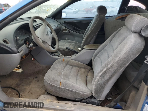 1995 Ford Mustang with VIN 1FALP4045SF145706, listed as a Copart auction lot 69829614 with 164,460 mi miles and Salvage Title. Bid and sale history available at carsss.com. Image 7.