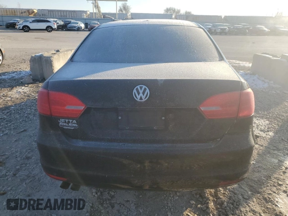 2011 Volkswagen Jetta Sedan S with VIN 3VW2K7AJ7BM083782, listed as a Copart auction lot 83022954 with 115,317 mi miles and Salvage Title. Bid and sale history available at carsss.com. Image 6.