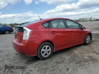 2010 Toyota Prius II with VIN JTDKN3DU7A0130285, listed as a Copart auction lot 53169605 with 212,909 mi miles and Salvage Title. Bid and sale history available at DreamBid. Image 3.