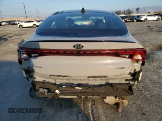 2021 Kia K5 GT-Line with VIN 5XXG64J2XMG064684, listed as a Copart auction lot 43003975 with 38,782 mi miles and Salvage Title. Bid and sale history available at carsss.com. Image 6.