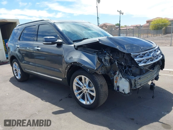 2018 Ford Explorer Limited with VIN 1FM5K8F83JGB56856, listed as a IAAI auction lot 42085347 with 80,454 mi miles and . Bid and sale history available at DreamBid. Image 6.