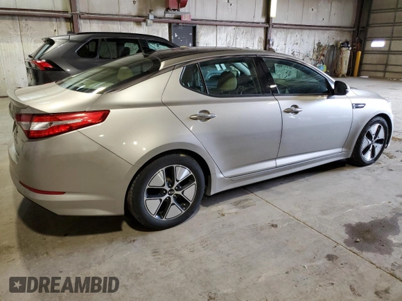 2012 Kia Optima Hybrid with VIN KNAGM4AD3C5027127, listed as a Copart auction lot 51850575 with 168,861 mi miles and Clean Title. Bid and sale history available at carsss.com. Image 3.
