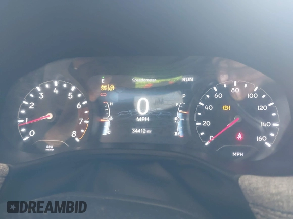 2024 Jeep Compass Latitude with VIN 3C4NJDBN3RT117560, listed as a IAAI auction lot 42732859 with 34,412 mi miles and . Bid and sale history available at DreamBid. Image 7.