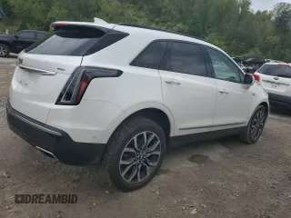 2023 Cadillac XT5 AWD Sport with VIN 1GYKNGRS4PZ176086, listed as a Copart auction lot 53955535 with 15,709 mi miles and Salvage title. Bid and sale history available at DreamBid. Image 3.