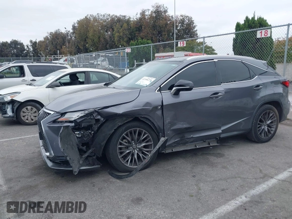 2016 Lexus RX 350 with VIN 2T2BZMCA7GC038203, listed as a IAAI auction lot 42106270 with 117,085 mi miles and . Bid and sale history available at DreamBid. Image 17.