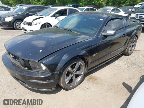 2008 Ford Mustang GT Deluxe with VIN 1ZVHT82H385184552, listed as a IAAI auction lot 42160325 with 212,582 mi miles and . Bid and sale history available at carsss.com. Image 16.