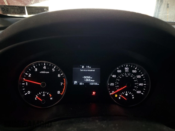 2020 Kia Sportage LX with VIN KNDPMCAC3L7661630, listed as a Copart auction lot 54251075 with 103,728 mi miles and Salvage Title. Bid and sale history available at carsss.com. Image 9.
