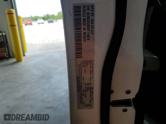 2022 Jeep Compass Limited with VIN 3C4NJDCB2NT114678, listed as a Copart auction lot 57389905 with 70,122 mi miles and Salvage title. Bid and sale history available at DreamBid. Image 14.