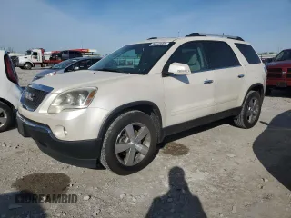 2010 GMC Acadia SLT1 z VIN 1GKLRMED7AJ269215, wystawiony jako Copart lot #54445585 z przebiegiem 196 966 mil mil oraz Tytuł czysty. Historia ofert i sprzedaży dostępna na DreamBid. Obrazek 1.