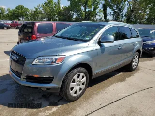 2007 Audi Q7 Premium with VIN WA1BY74L37D077246, listed as a Copart auction lot 59765904 with 209,930 mi miles and Salvage Title. Bid and sale history available at carsss.com. Image 1.
