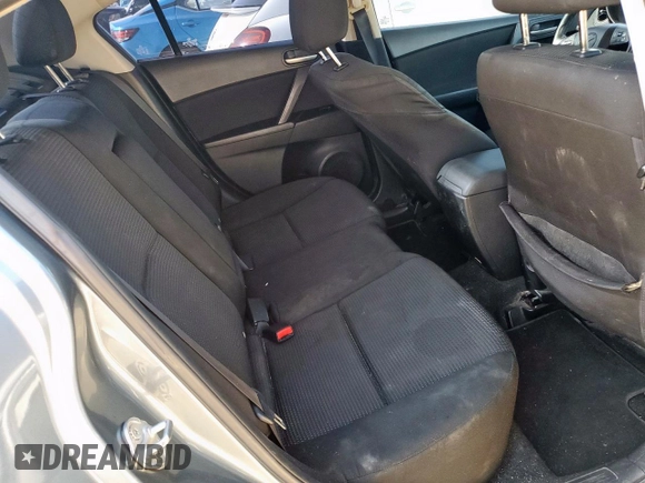 2012 Mazda 3 i Touring with VIN JM1BL1V72C1692756, listed as a Copart auction lot 62312215 with 220,081 mi miles and Salvage title. Bid and sale history available at DreamBid. Image 10.