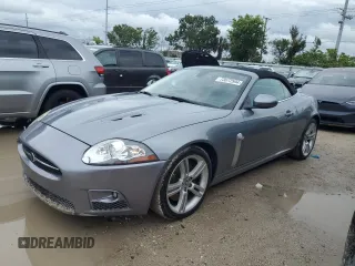 2008 Jaguar XK with VIN SAJWA44C989B21463, listed as a Copart auction lot 73672594 with 89,701 mi miles and Salvage Title. Bid and sale history available at carsss.com. Image 1.