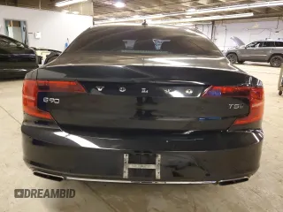 2019 Volvo S90 Momentum with VIN LVY102MK4KP096892, listed as a Copart auction lot 87326264 with 128,865 mi miles and Clean Title. Bid and sale history available at carsss.com. Image 6.