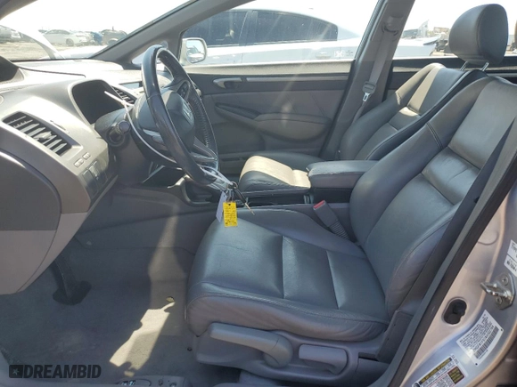 2010 Honda Civic Sdn EX-L with VIN 2HGFA1F97AH502764, listed as a Copart auction lot 48572715 with 204,849 mi miles and Salvage Title. Bid and sale history available at carsss.com. Image 7.