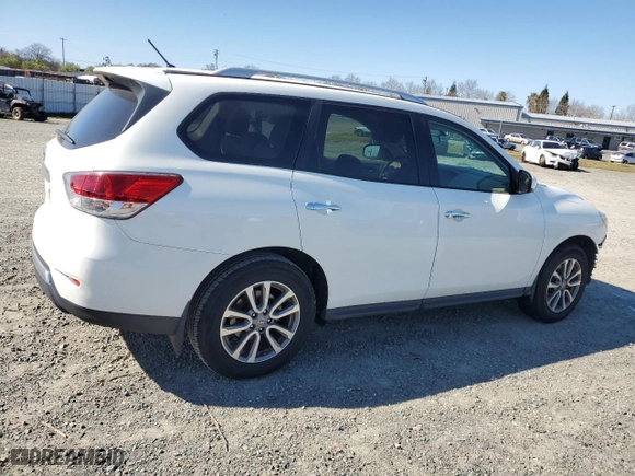 2016 Nissan Pathfinder S with VIN 5N1AR2MN4GC651647, listed as a Copart auction lot 47167075 with 99,902 mi miles and Salvage Title. Bid and sale history available at carsss.com. Image 3.