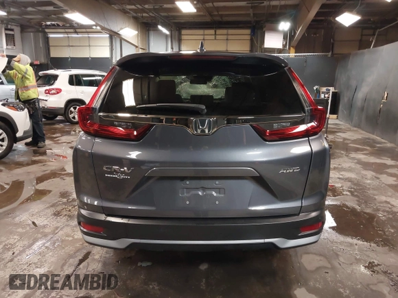 2020 Honda CR-V EX with VIN 5J6RW2H59LL013800, listed as a IAAI auction lot 41604504 with 1 mi miles. Bid and sale history available at carsss.com. Image 16.