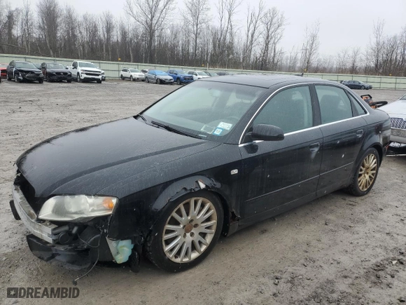 2006 Audi A4 2.0T with VIN WAUDF78E06A269415, listed as a Copart auction lot 52568855 with 105,497 mi miles and Salvage Title. Bid and sale history available at carsss.com. Image 1.