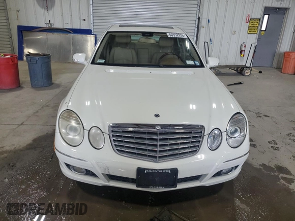 2009 Mercedes-Benz E-Class Luxury 3.5L with VIN WDBUF87X09B380992, listed as a Copart auction lot 50352925 with 0 mi miles and Salvage Title. Bid and sale history available at carsss.com. Image 5.