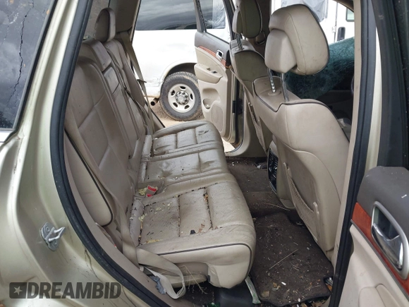 2011 Jeep Grand Cherokee Overland with VIN 1J4RS6GG8BC601398, listed as a IAAI auction lot 41720426 with Not Provided miles and . Bid and sale history available at DreamBid. Image 8.