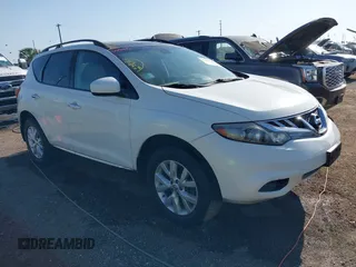 2011 Nissan Murano LE with VIN JN8AZ1MU6BW061788, listed as a IAAI auction lot 41984205 with 115,368 mi miles and . Bid and sale history available at carsss.com. Image 1.