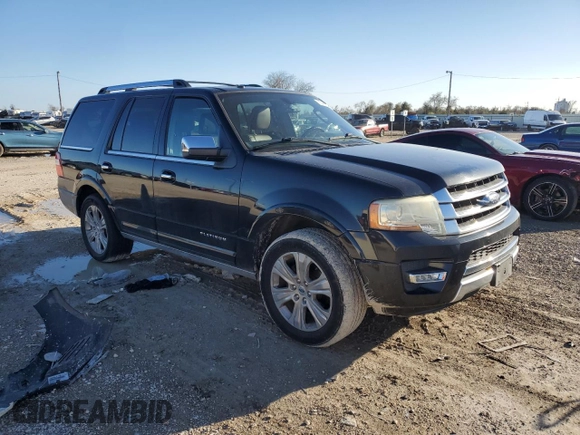 2015 Ford Expedition Platinum z VIN 1FMJU1LT1FEF26438, wystawiony jako Copart lot #85482034 z przebiegiem 165 095 mil mil oraz Czysty tytuł • Clean title. Historia ofert i sprzedaży dostępna na DreamBid. Obrazek 4.