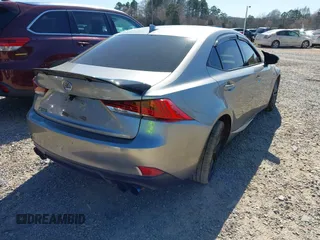 2017 Lexus IS with VIN JTHBA1D27H5049152, listed as a IAAI auction lot 41859592 with 118,567 mi miles. Bid and sale history available at carsss.com. Image 4.