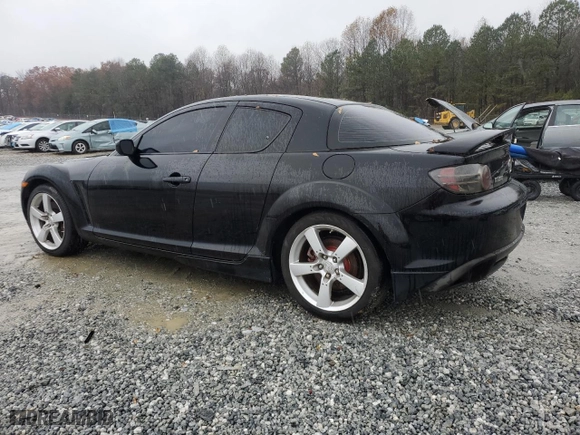 2004 Mazda RX-8 with VIN JM1FE173740121163, listed as a Copart auction lot 84343154 with 192,221 mi miles and Clean Title. Bid and sale history available at carsss.com. Image 2.