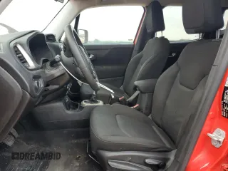 2017 Jeep Renegade Sport with VIN ZACCJAAB4HPF66247, listed as a Copart auction lot 54587595 with 142,264 mi miles and Salvage title. Bid and sale history available at DreamBid. Image 7.