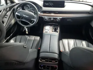 2022 Genesis G80 2.5T with VIN KMTGB4SC7NU092264, listed as a Copart auction lot 55148475 with 72,342 mi miles and Salvage title. Bid and sale history available at DreamBid. Image 8.