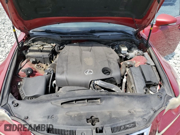 2014 Lexus IS 250 z VIN JTHBF1D27E5002555, wystawiony jako Copart lot #54317715 z przebiegiem 211 277 mil mil oraz Szkoda całkowita • Salvage title. Historia ofert i sprzedaży dostępna na DreamBid. Obrazek 11.