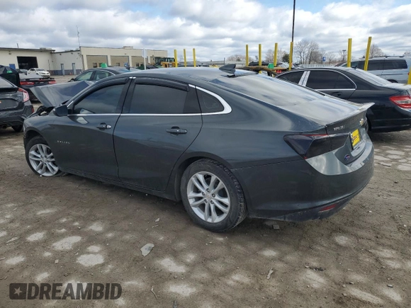 2017 Chevrolet Malibu LT with VIN 1G1ZE5ST2HF243422, listed as a Copart auction lot 46588215 with 43,923 mi miles and Salvage Title. Bid and sale history available at DreamBid. Image 2.