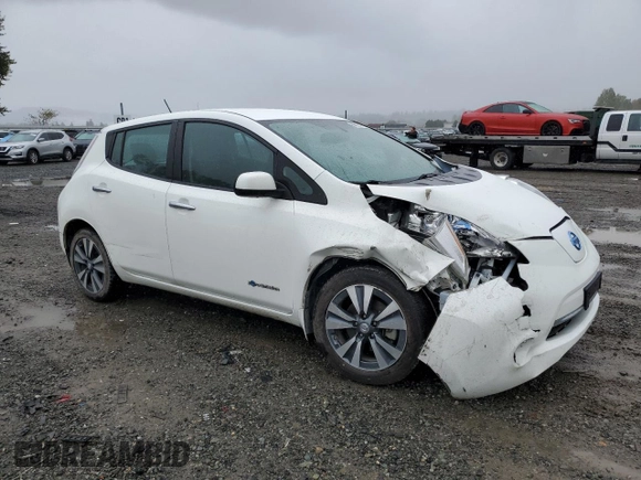 2015 Nissan LEAF SV with VIN 1N4AZ0CP2FC332182, listed as a Copart auction lot 69824793 with 62,262 mi miles. Bid and sale history available at carsss.com. Image 4.